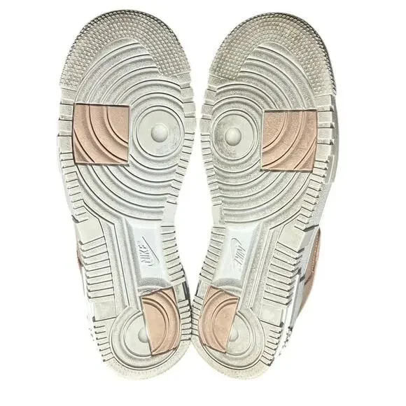 Nike Air Force 1 Pixel Particle Beige Pink Shoes Size 10